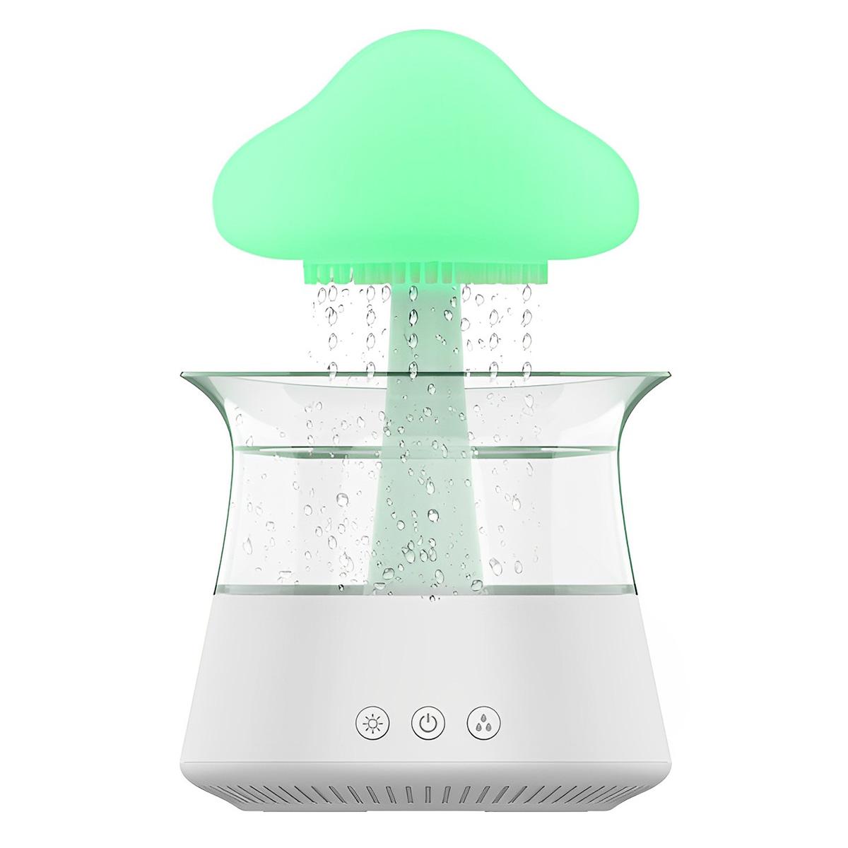 

450 мл Увлажнитель воздуха Rain Drop с пультом дистанционного управления 7 цветов светодиодная подсветка грибовидное облако эфирное масло ароматерапия диффузор для сна дома