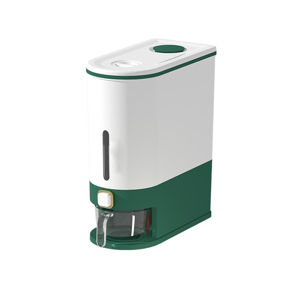 Versiegelter Reisspeichertank mit Messbecher, langlebiger Behälter mit großer Kapazität für Getreidenüsse