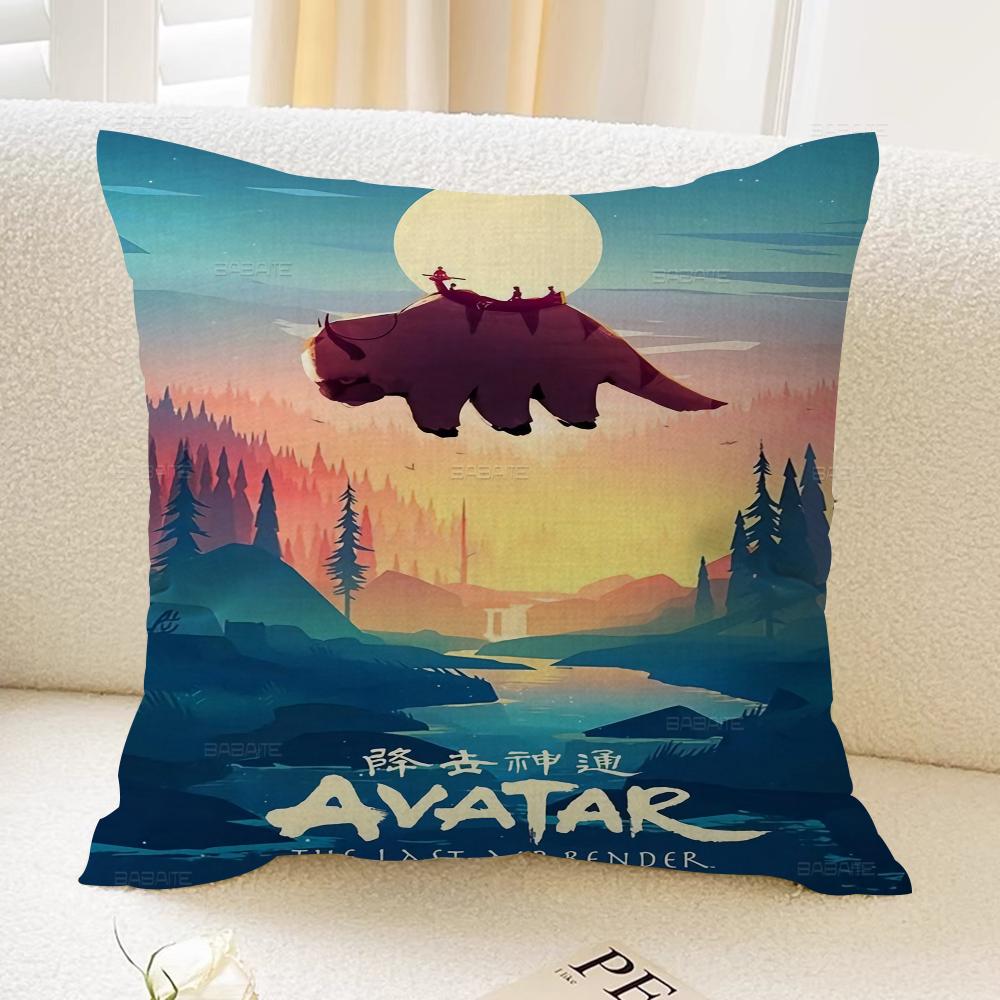 Avatar The Last Airbender Appa Personalized Pillow Dust Cover Bedroom Kids Party Decoration Pillowcase Birthday Children Gift