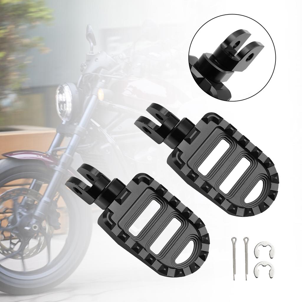 Front Footrests Foot Peg Fit for Rebel 1100 CM1100 CMX 1100 DCT/MT 2021-2023