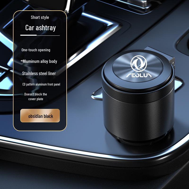 Dongfeng Fengshen L8/L7, Yixuan Haohan, AX7 Car Ashtray with Light - Creative Car Accessory