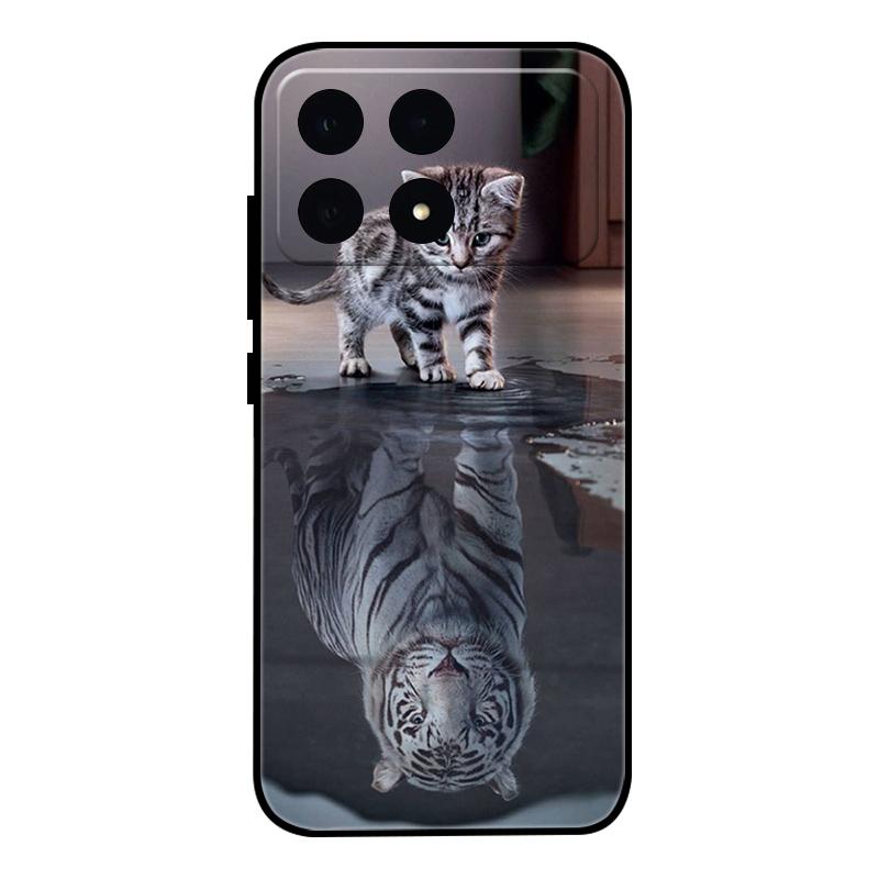 For Poco F8 Pro Case Soft Silicone Painted Shockproof Back Cases For Xiaomi Poco F8 Pro pocoF8 Pro Cover TPU Coques Cute Cartoon