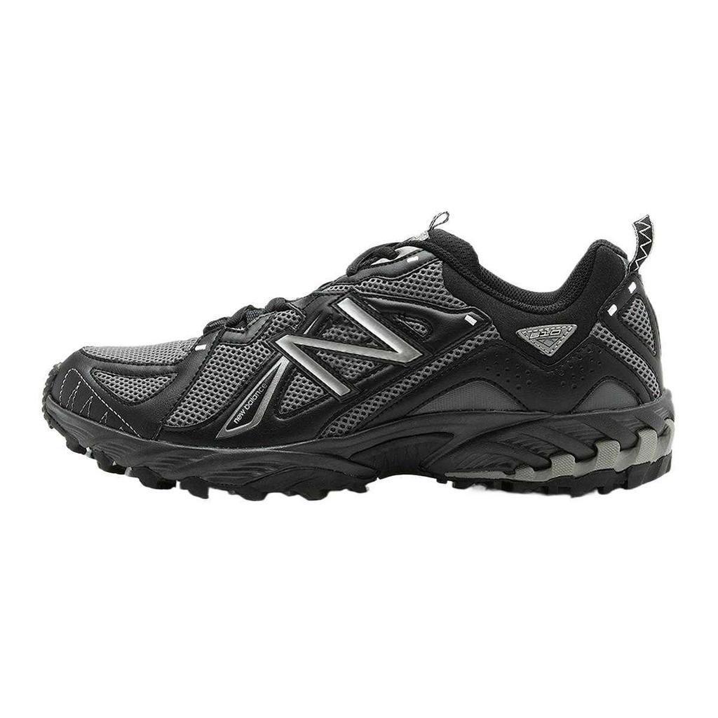 New Balance ML610 Round Toe Comfortable Shock Absorbing Low Top Casual Shoes Unisex Casual Shoes Black ML610TSG