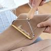 Brosse Anti Poil Manuel,Rasoir Peluches Pull,Anti-Peluches Fuzz,Brosse Anti,Lint Remover Fabric Sweater Lint,wood color