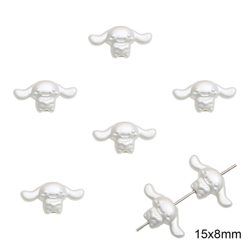 

Металлические милые свободные бусины-разделители для изготовления ювелирных изделий DIY Браслет Ожерелье Подвески 15x8mm