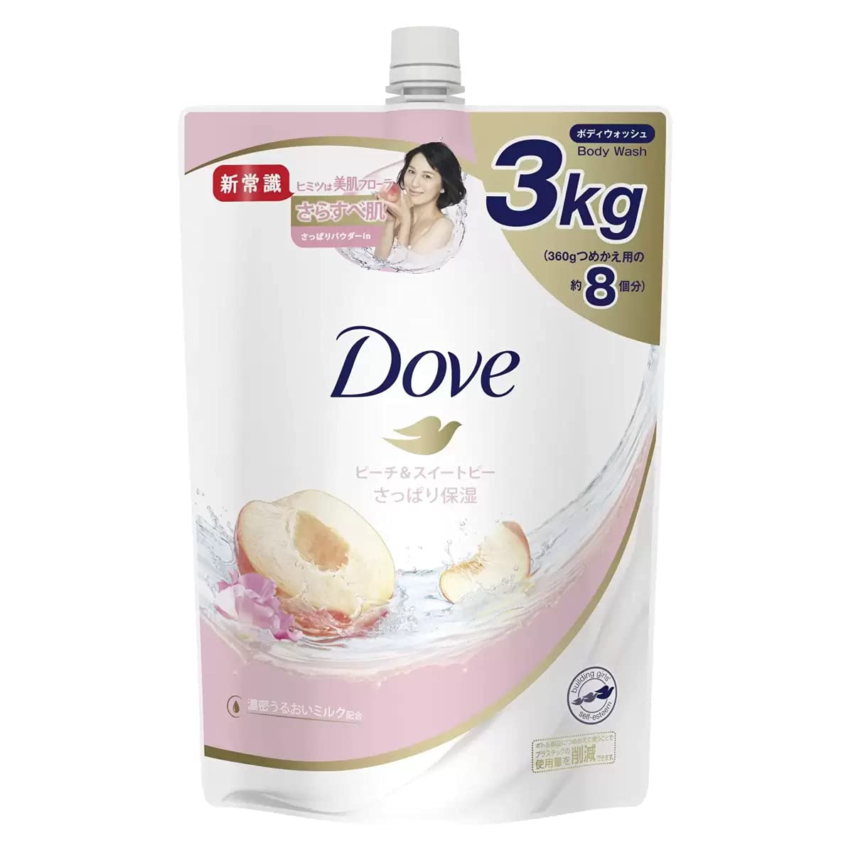

Dove Harmony body wash refill 3000g [Large capacity]