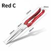Wool Scissors High Carbon Steel Metal Scissors Multifunctional Pet Grooming Professional Work Tools Labor-saving Spring Design