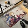 Anime NNatsume's Book of Friends Floor Mat Soft Flannel Floor Mat  Suitable for Entryways, Living Rooms, Bedrooms, and Bathrooms