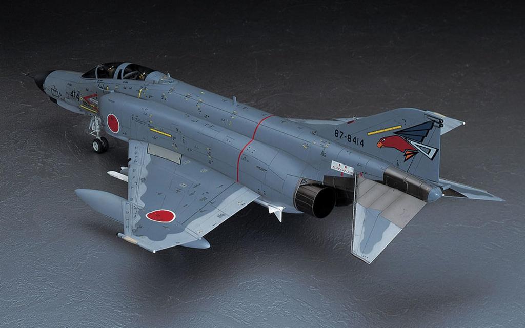 Hasegawa Japan Air Force Kai Super Phantom Fighter Jet Canopy Plastic Model Kit PT7 1/48 Self-Defense F-4EJ / One-Piece