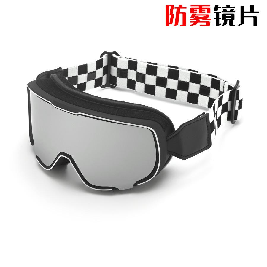 Anti-fog glasses for skiing and outdoor sports, 100% cycling goggles, wind and sand protection, motorcycle Harley helmet goggles