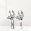 Extra Large Opening Bathroom Plumbing Wrench Faucet Pipe Tubing Hand Tool  Basin Sink Hardware