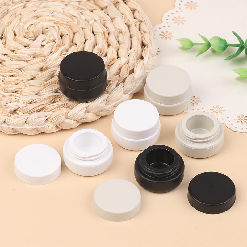 2-2.5ml Lichtvermeidend Nagel Klopfgel Tiegel Nagellackhalter Etui Verpackungskarton Maniküre UV Kleber Organizer Tragbar Kunststoff