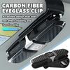For Benz Car Sunglasses Clip Card Ticket Holder Carbon Fiber Sunglasses Clip Accessories Exclusive AMG W124 W203 W204 SPRINTER V