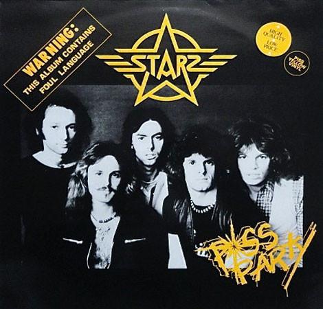 

LP Record STARZ Piss Party HMASP50 Heavy Metal Ame 1985 UK Rock Used