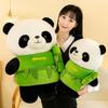 Panda Toy Plush Bamboo Tube Doll Stuffed Animal Doll Pp Cotton Gift Cartoon