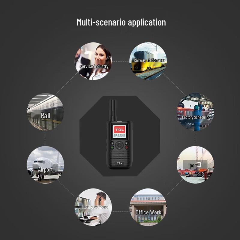 TCL HL116 Wireless Public Network Intercom (CN version)