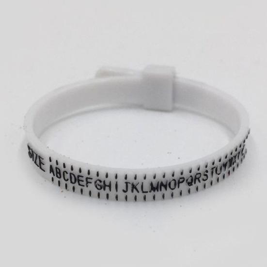 Men Women Ring Sizer Official UK/US Finger Measure Gauge Jewelry Accessories