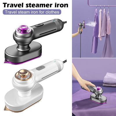 Mini parownica do ubrań Żelazko parowe Przenośne przenośne domowe w podróży na ubrania Prasowanie na mokro i na sucho