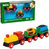 BRIO Battery Powered Action Train 33319 Wooden Toy for Ages 3 and Up Educational Gift for Birthdays and Christmas