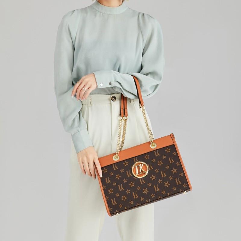 High-quality large-capacity women's bag, 2024 winter new trendy fashion bag, shoulder and crossbody tote bag for women