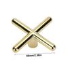 Professional Portable Snooker Bridge Head With Rubber Sleeves Metal High Low Fork Crosshead Pool Table Tool
