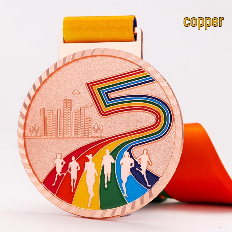 Custom Creative Gold Medal for Children s Marathon & Sports Events