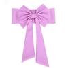 Pretied Bow Stretch Chair Sashes Elastic Design No-tie Chair Cover Sash  Wedding Decoration