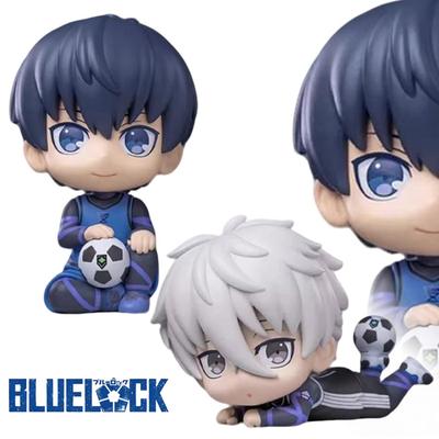 Blue Lock Anime Figur Isagi Yoichi Chigiri Hyoma Bachira Meguru Nagi Seishiro Actionfiguren Sammlung Modell Figur Figurpuppe Spielzeug