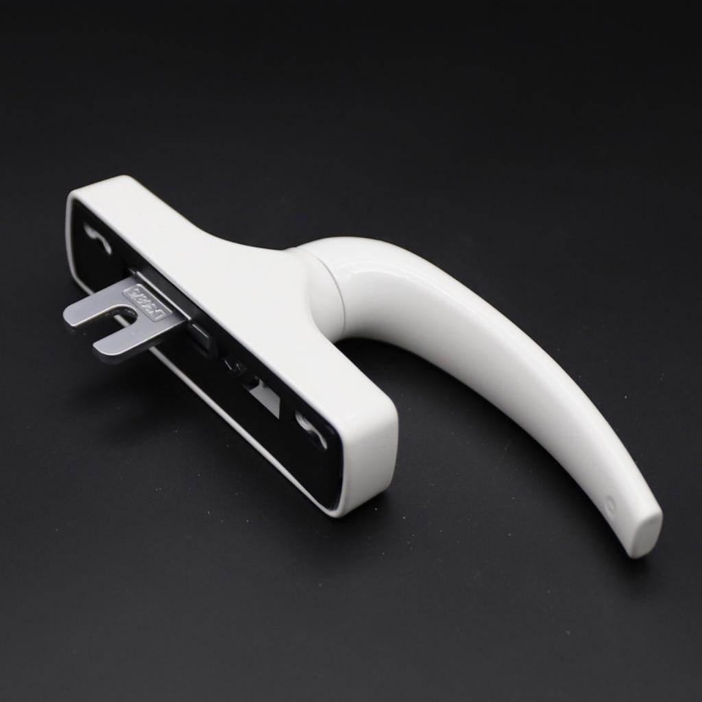 Jiansheng Aluminum Top Suspension Handle for Door Window Broken Bridge Design Inward Opening Inverted Window Lock Window Handle