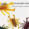 Predators Fishing Baits 8Pcs 6cm/2.8g Bionic Insect Soft Bait, Slow Sinking Floating Artificial Lure, Lure Swim Bait for Freshwater Saltwater