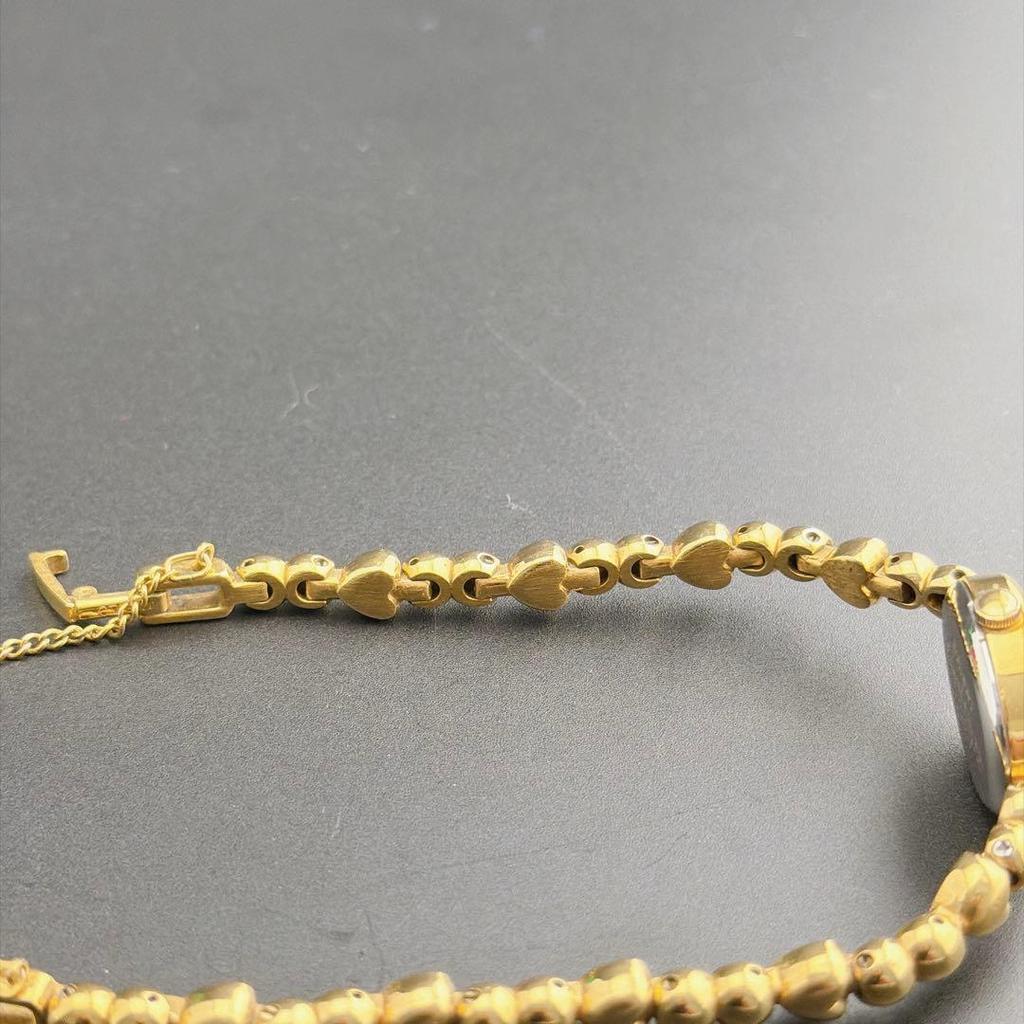 Used Rare, Beautiful Condition, Orient Diamond Gold Quartz Ladies Watch, Retro