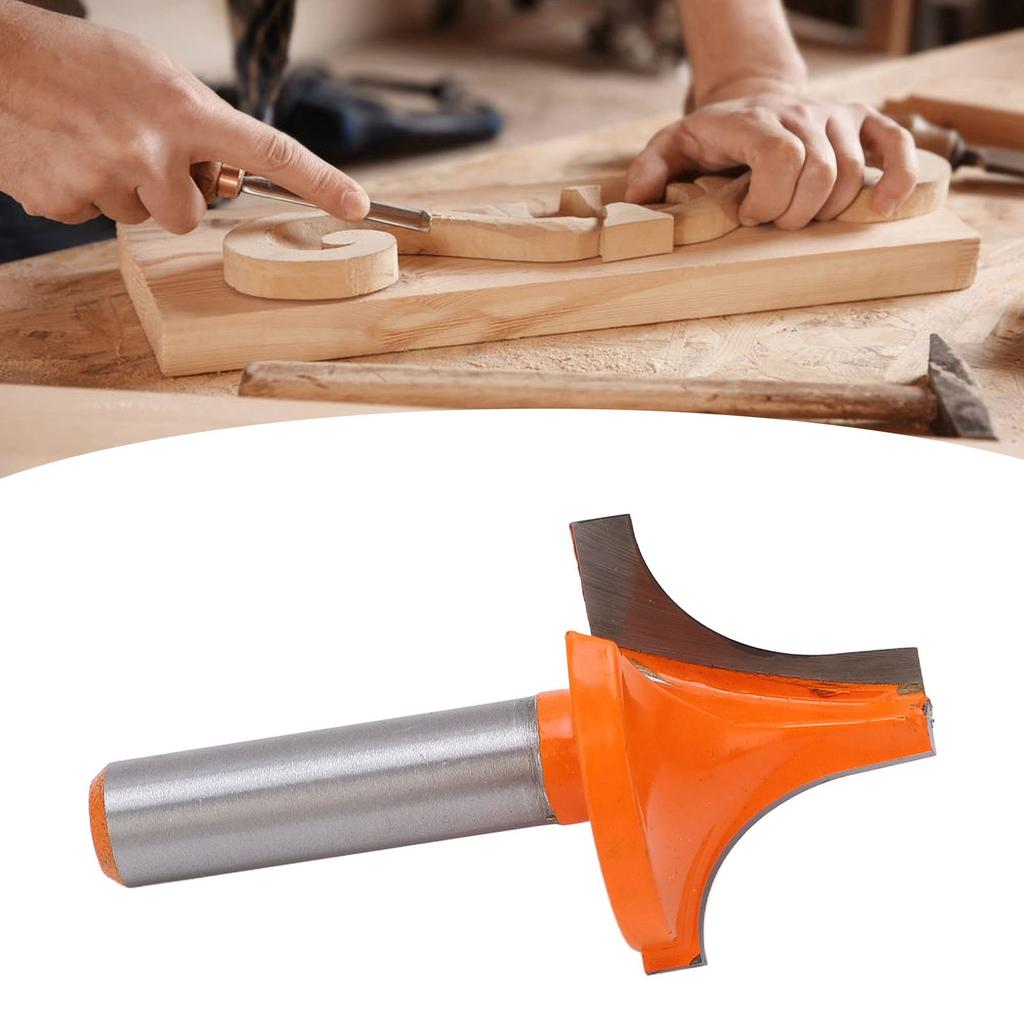 Roundover Edging Router Bit 8mm Shank   Woodworking Milling Cutter Tool for Baseboard