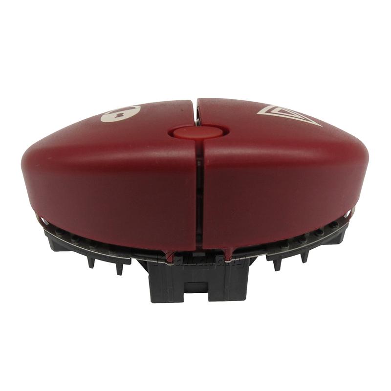 Hight Quality Hazard Warning Flasher Switch Dangerous Light Switch Button For Peugeot 206 2A/C CC 2D SW 2E/K  6554.L0 96373859YE