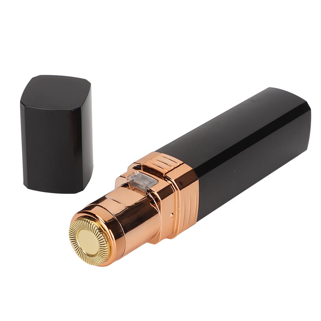 Women Facial Trimmer Electric Lip Stick Portable Shape Hair Shaver Cleaner USB Cable for Female