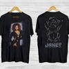 Vintage koszulka z trasy koncertowej Janet Jackson The Velvet Rope z 1998 roku