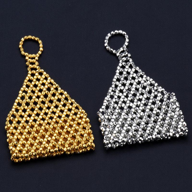 Chic European Beaded Finger Ring Bracelet for Women