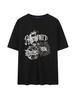 BUCKAROO Loose Fit Vintage Mercury Dust T-Shirt Black