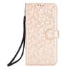 For Motorola Moto G 5G (2025) Wallet Case Dot Pattern Imprint PU Leather Phone Cover