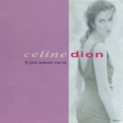 7inch Record CLINE DION  If You Asked Me To 6581927 Epic 1992 UK Pop Used
