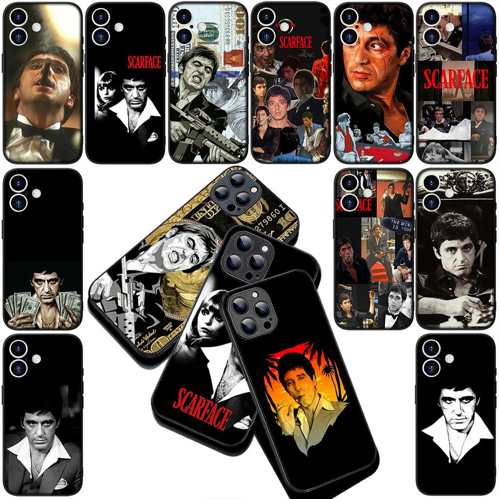S-Scarfaces Poster Silicone Cover for Xiaomi Poco C75 C65 C85 X7 X6 M8 F7 F8 Ultra F6 Pro 5G Mi Coque Phone Case