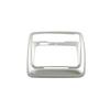 Car Styling Detector Sticks Silver ABS For Subaru Outback 2015 2016 2017 2018   Read Reading Light Lamp Trim Molding