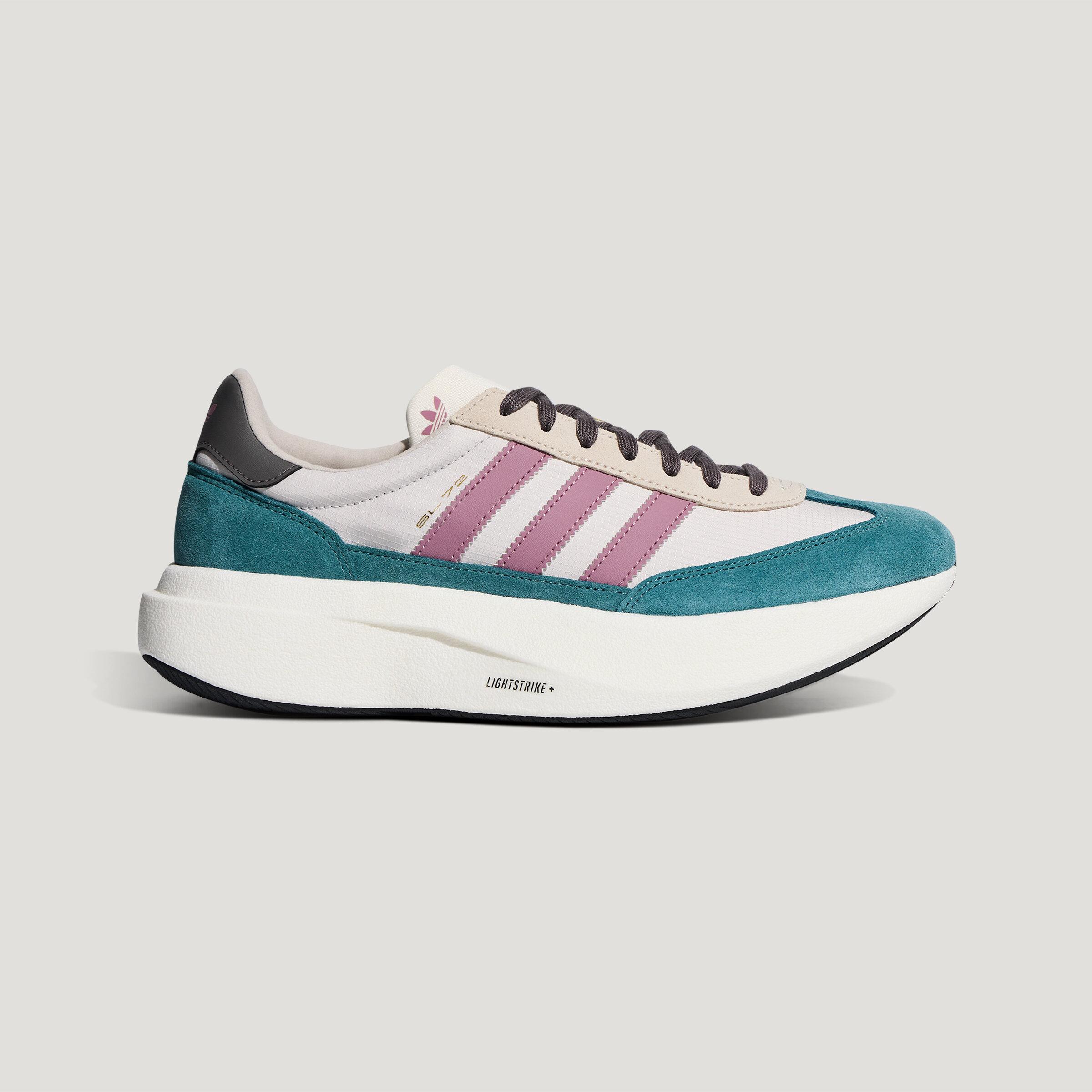 Adidas Originals SL 72 Повседневная обувь Унисекс Белый Зеленый 36