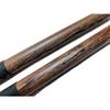 R-STYLE Premium Taiko Drumstick Set (36cm Long, 2.5cm Diameter) with Black Wood Grain for Percussion and Authentic Taiko Drumming