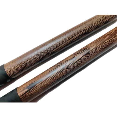 R-STYLE Premium Taiko Drumstick Set (36cm Long, 2.5cm Diameter) with Black Wood Grain for Percussion and Authentic Taiko Drumming