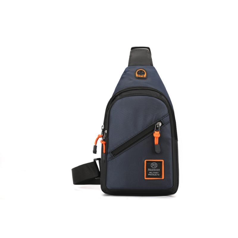 

Новая нагрудная сумка мужская сумка через плечо модная мужская нагрудная сумка сумка через плечо простая сумка через плечо темно-синий