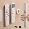 1/2/5/10/20PCS Remote Control Holder Magnetic Remote Control Holder Wall Mount Adhesive Strong Hold Home Office TV Remote Holder
