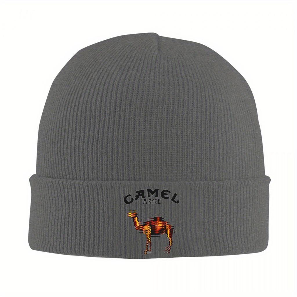 Camels Trophy Knit Hat Beanie Autumn Winter Hats Warm New Off Road Vehicle Racing Cap for Men Women Gift