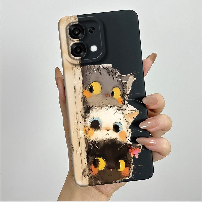New Casing For Oppo A6 Pro 5G 4G CPH2781 CPH2799 Case Aesthetic Pretty Butterfly Flowers Soft Silicone Shockproof Back Cover