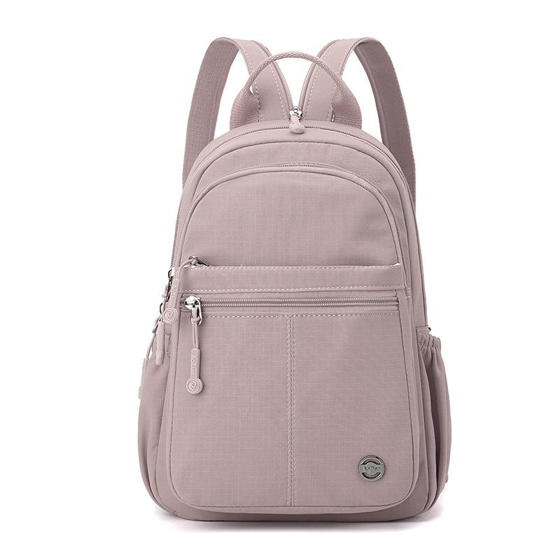Multi-Functional Backpack Women's Chest Bag Solid Color Crossbody Bag