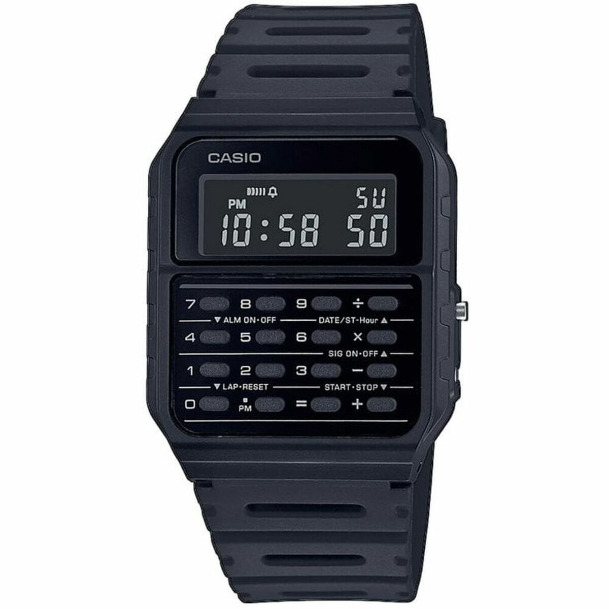

Часы Casio КАЛЬКУЛЯТОР Унисекс TU прозрачный